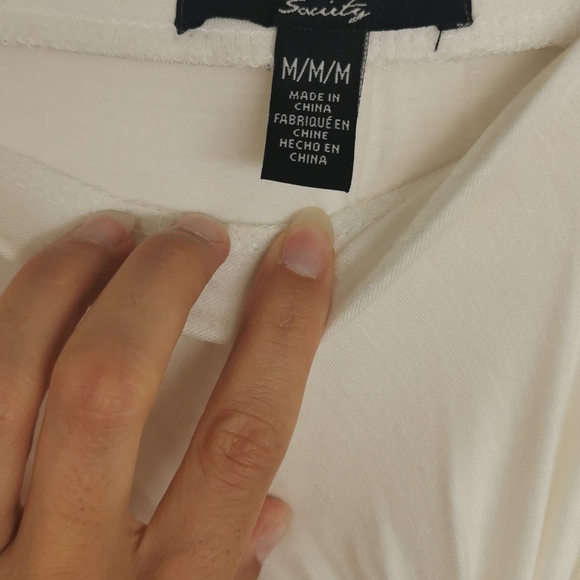 CREAM SKIRT - Picture 2 of 3